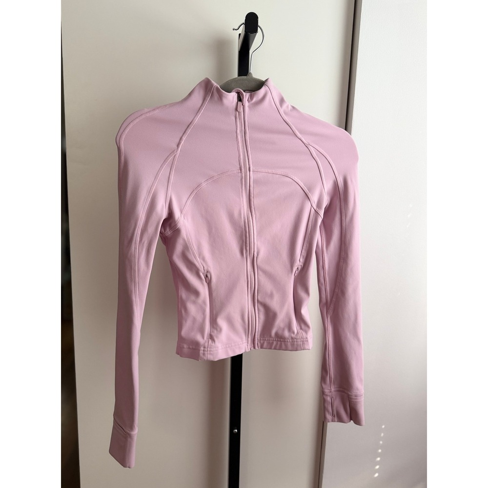 Lululemon Define Cropped Jacket *Nulu – Size 2 – Pink Peony